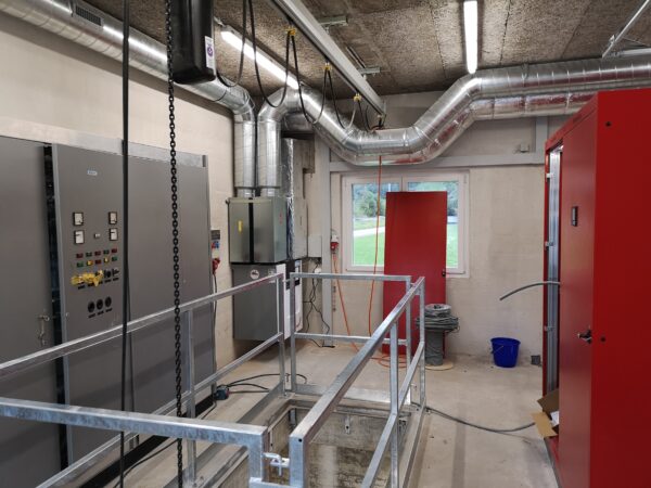 Das Pumpwerk in Gibswil aus dem Jahre 1970 wurde total...