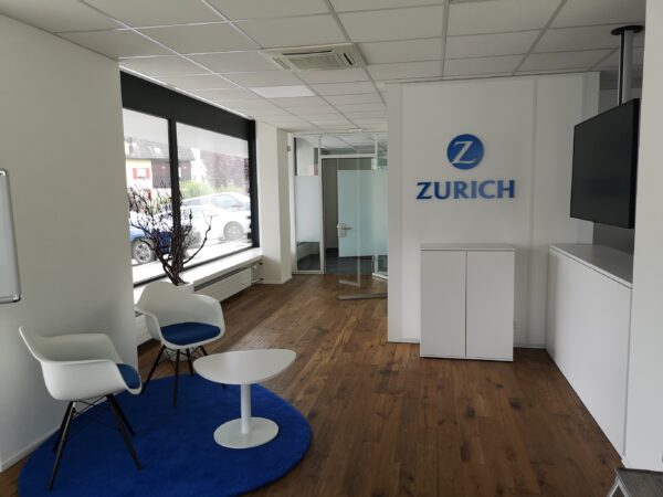 Der bisherige Standort der Zurich Versicherung wurde zu klein, darum...